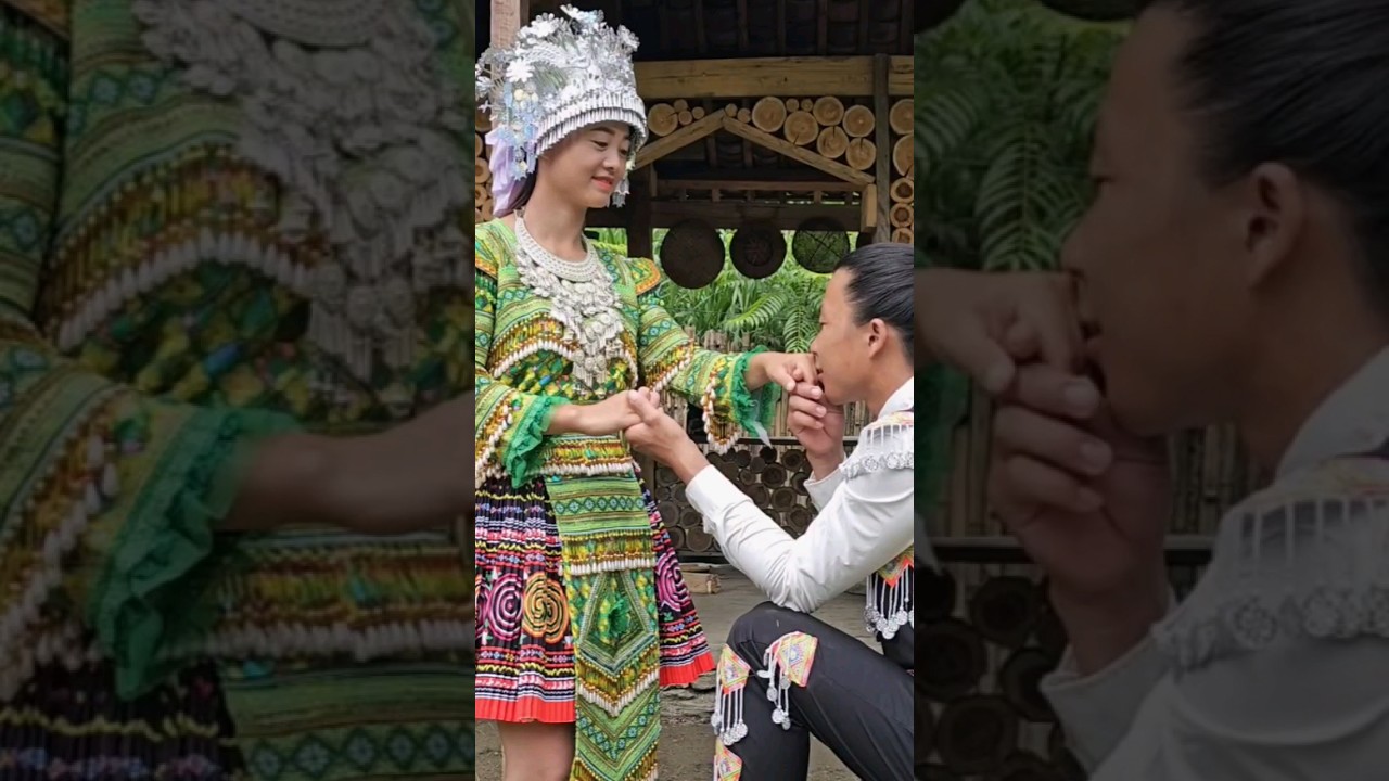 Kind man confesses his love to single mother – buys her a bride’s national costume | anh hmong