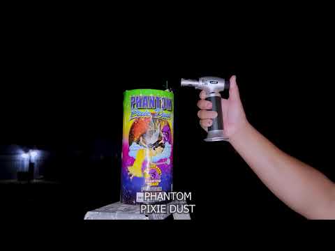 Pixie Dust Fountain. Phantom Fireworks