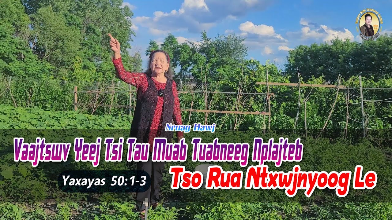 Vaajtswv Yeej Tsi Tau Muab Tuabneeg Nplajteb Tso Rua Ntxwjnyoog Le | Nruag Hawj