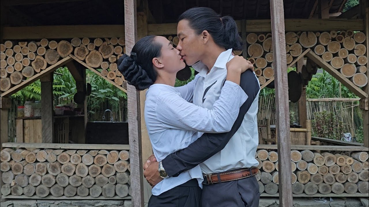 kind man: always shows sweet love to single mother – harvesting wild cardamom | anh hmong – ly tay