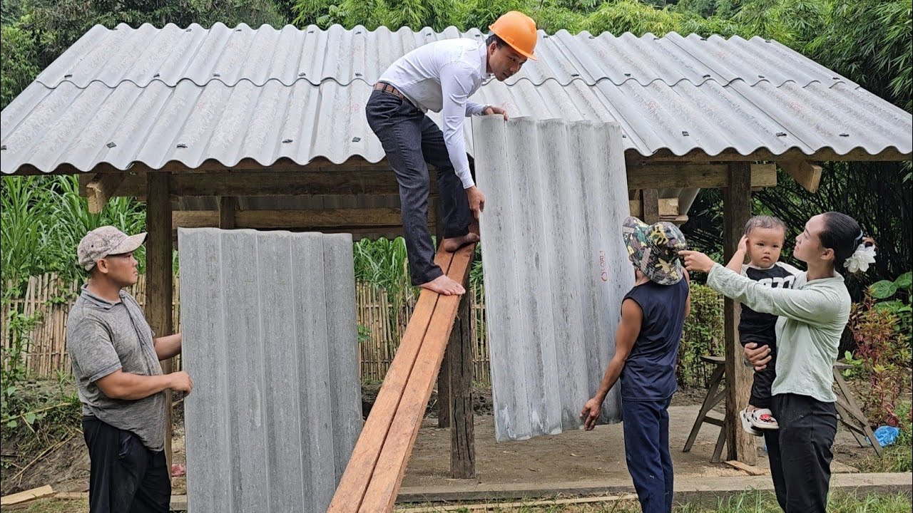 House of Love: Single mother gets first help from kind man to build house with tiles – anh hmong