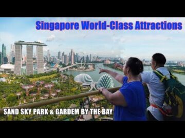 Singapore World-class infrastructure SAND SKY PARK. Travel film 2024
