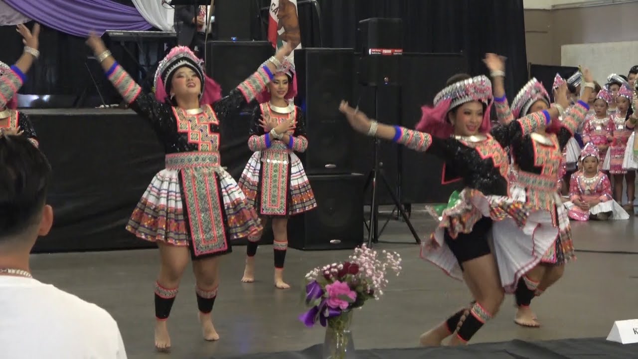 Stockton Hmong New Year 2024 25 Dance Competition junior group final round Kab Ntsai Lias
