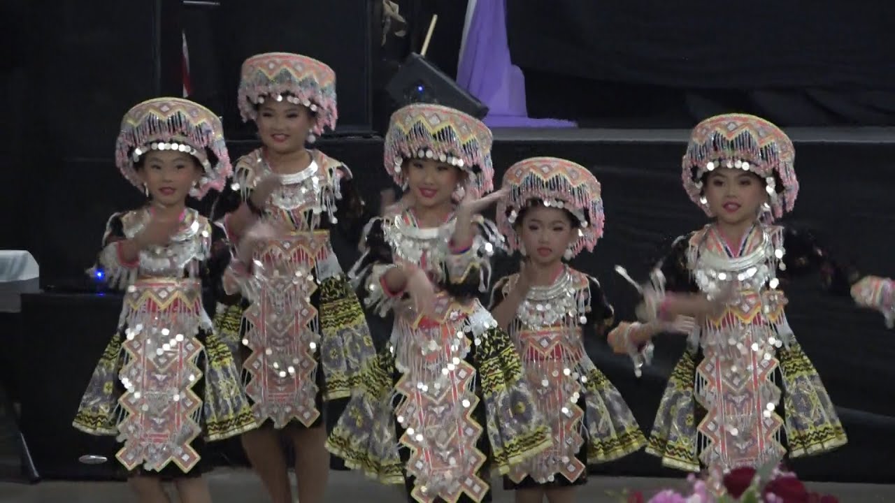 Stockton Hmong New Year 2024 25 Dance Competition junior group Ntxhais Tshav Ntuj