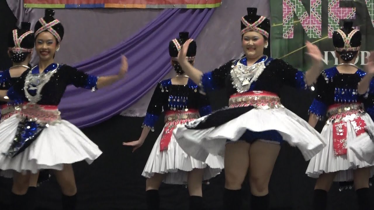 Stockton Hmong New Year 2024 25 Dance Competition senior group final round Laim Lam Lug