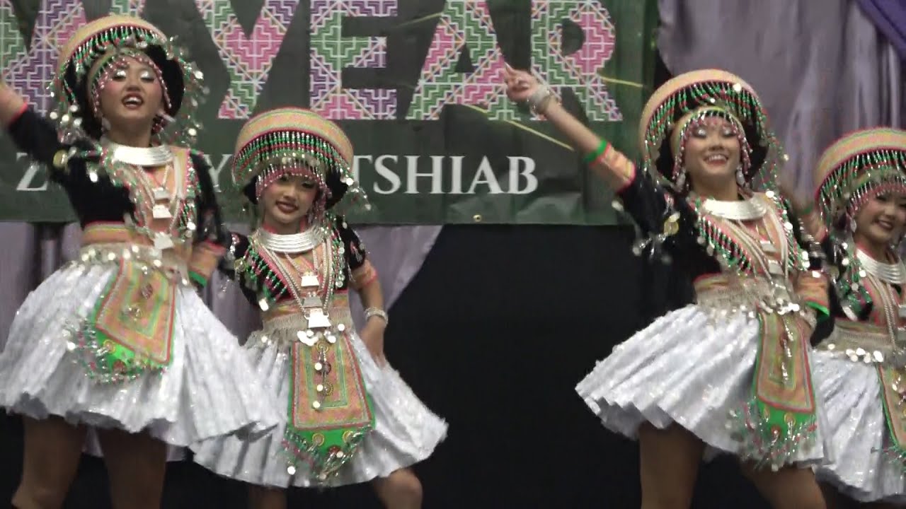 Stockton Hmong New Year 2024 25 Dance Competition senior group final round Mej Nas Seev