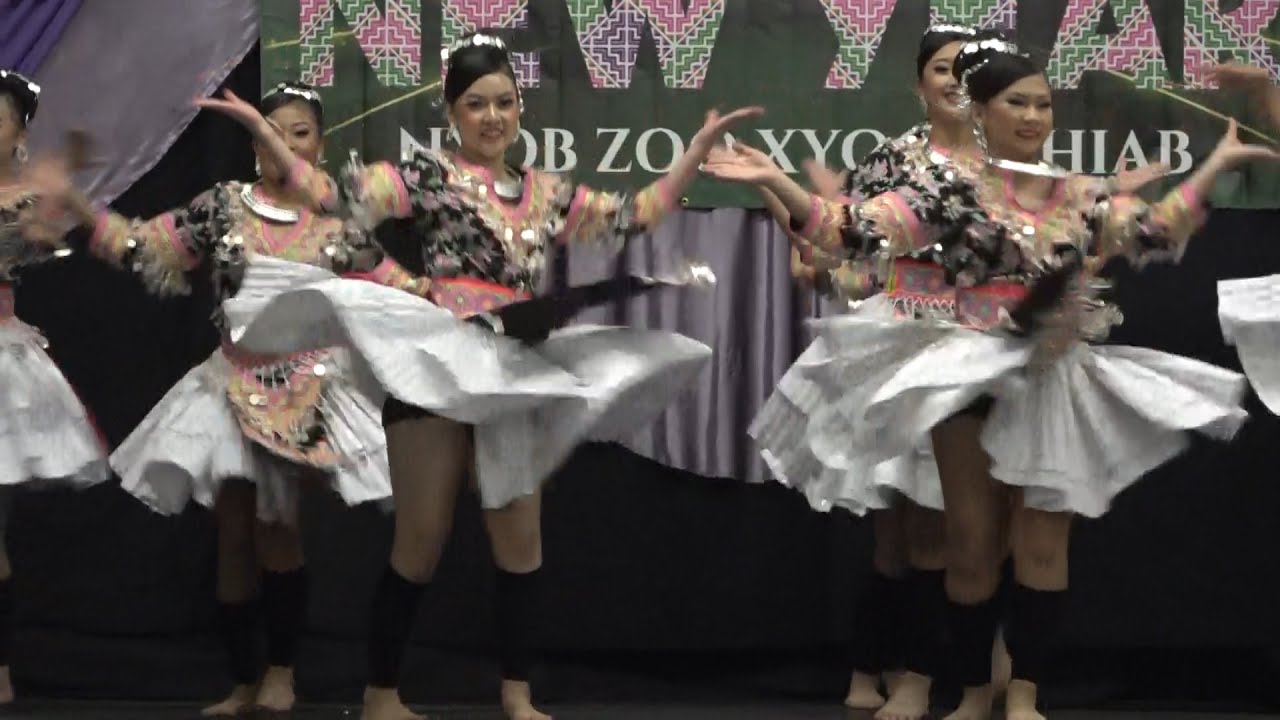 Stockton Hmong New Year 2024 25 Dance Competition senior group final round Nkauj Laim Txuj
