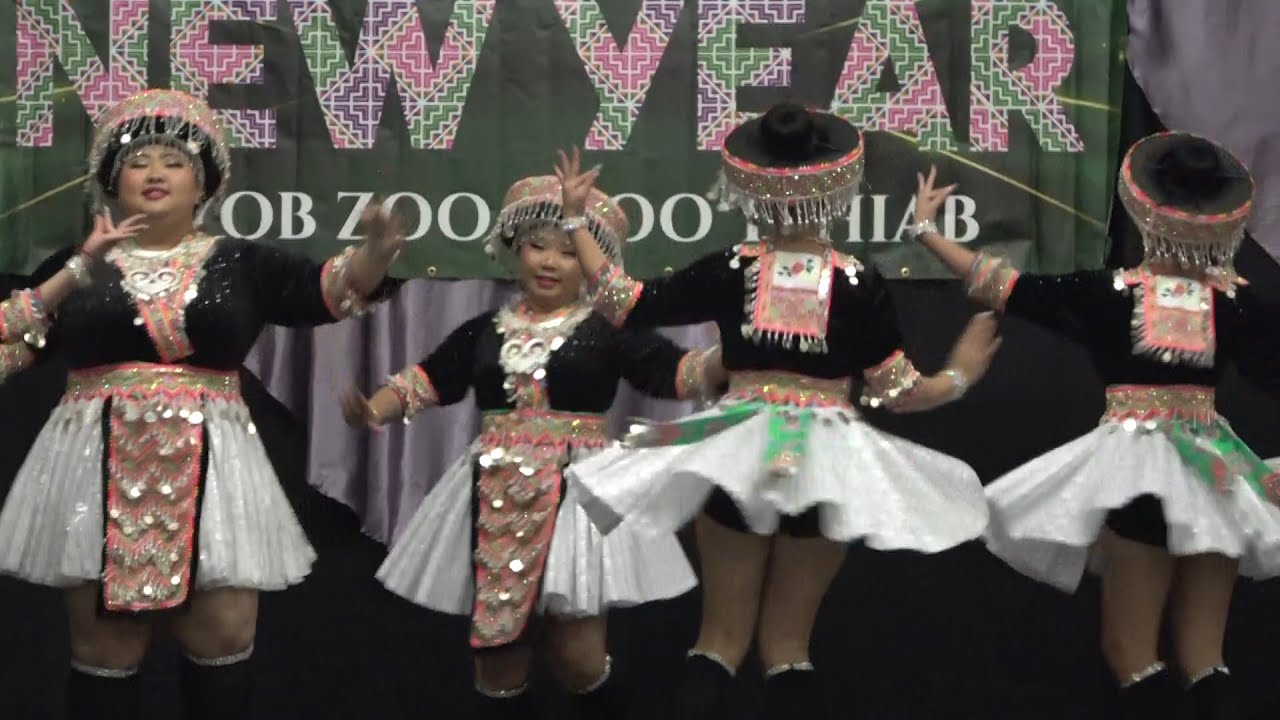Stockton Hmong New Year 2024 25 Dance Competition senior group final round Ntxhais Keeb Kwm