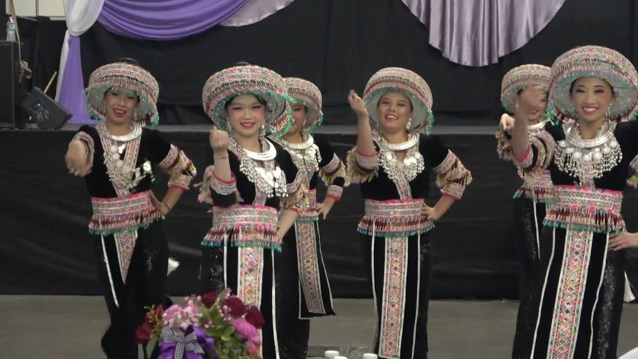 Stockton Hmong New Year 2024 25 Dance Competition senior group final round Ntxhais Liaj Ia