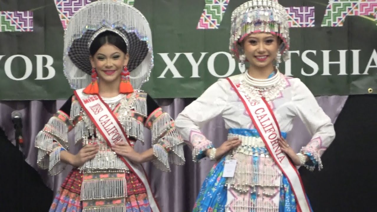 Stockton Hmong New Year 2024 25 Peb Hmoob Cov Ntxhais Nkauj Ntsuab Dhau Los