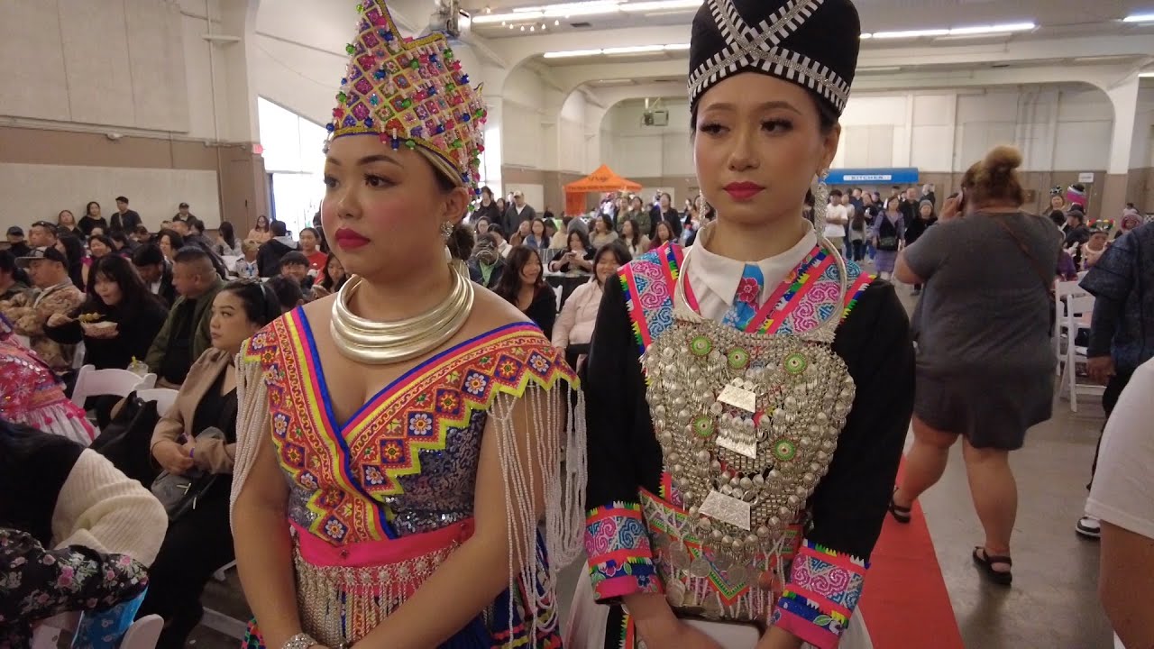 Stockton Hmong New Year 2024 25 Saib Peb Cov Ntxhais Hmoob Zoo Nkauj Heev