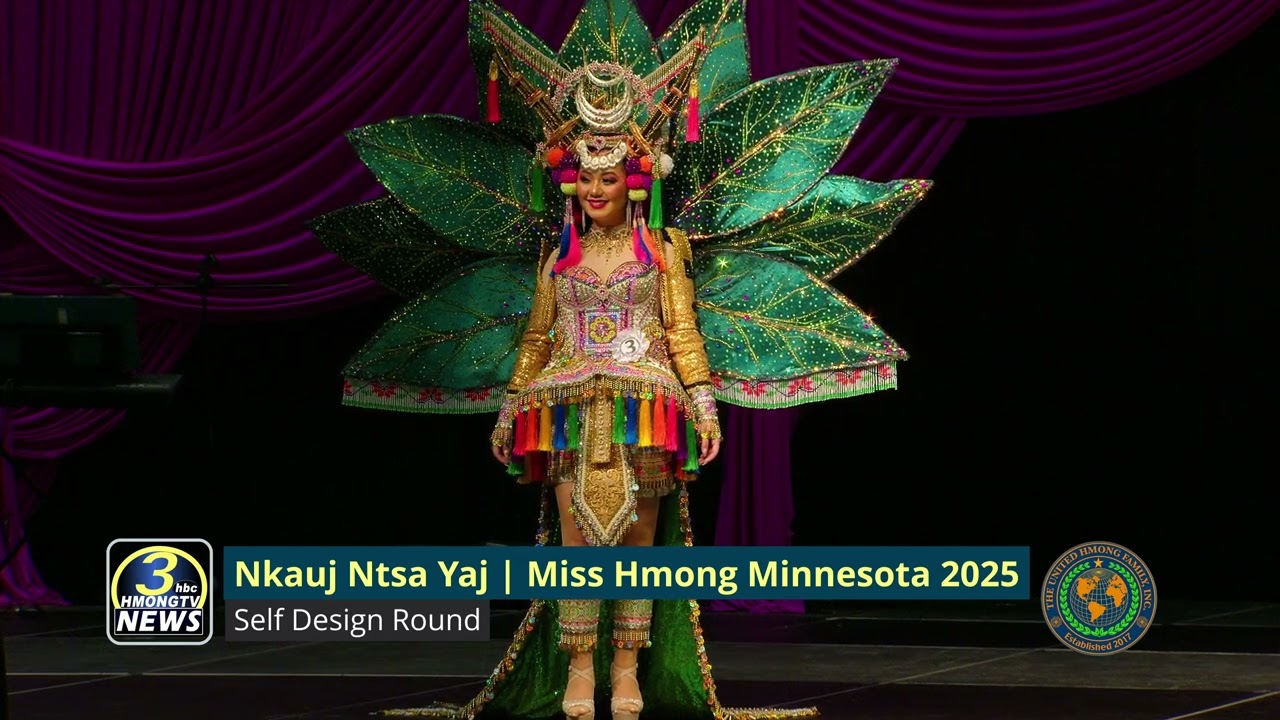 3HMONGTV | Nkauj Ntsa Yaj Self-Design Round – Miss Hmong Minnesota 2025 Competition.
