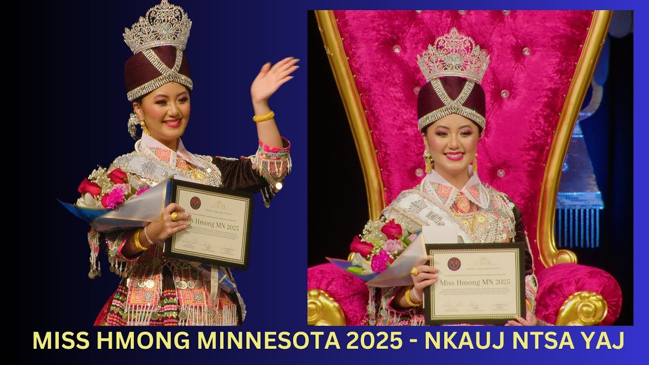Backstage interview with our pageant contestants – Miss Hmong Minnesota 2025 – Nkauj Ntsa Yaj.