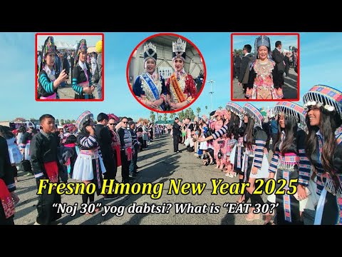 Fresno Hmong New Year 2024-2025. Noj 30 yog dabtsi? What is eat 30? part 2