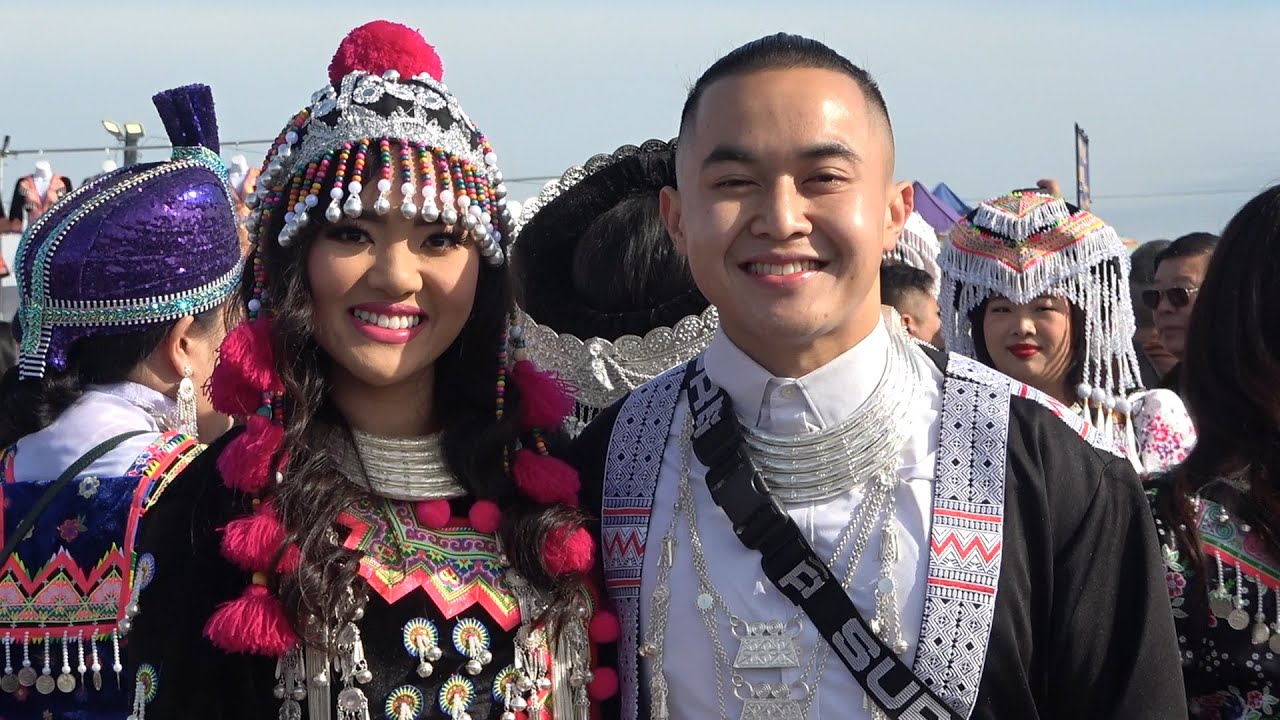 Fresno Hmong New Year 2024 25 Tub Ntxhais Pov Pob #3