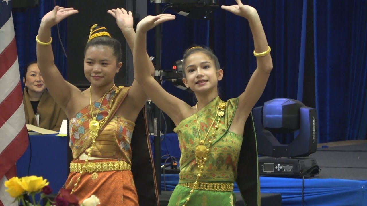 Merced Hmong New Year 2024 25 Lao Girls  Dance