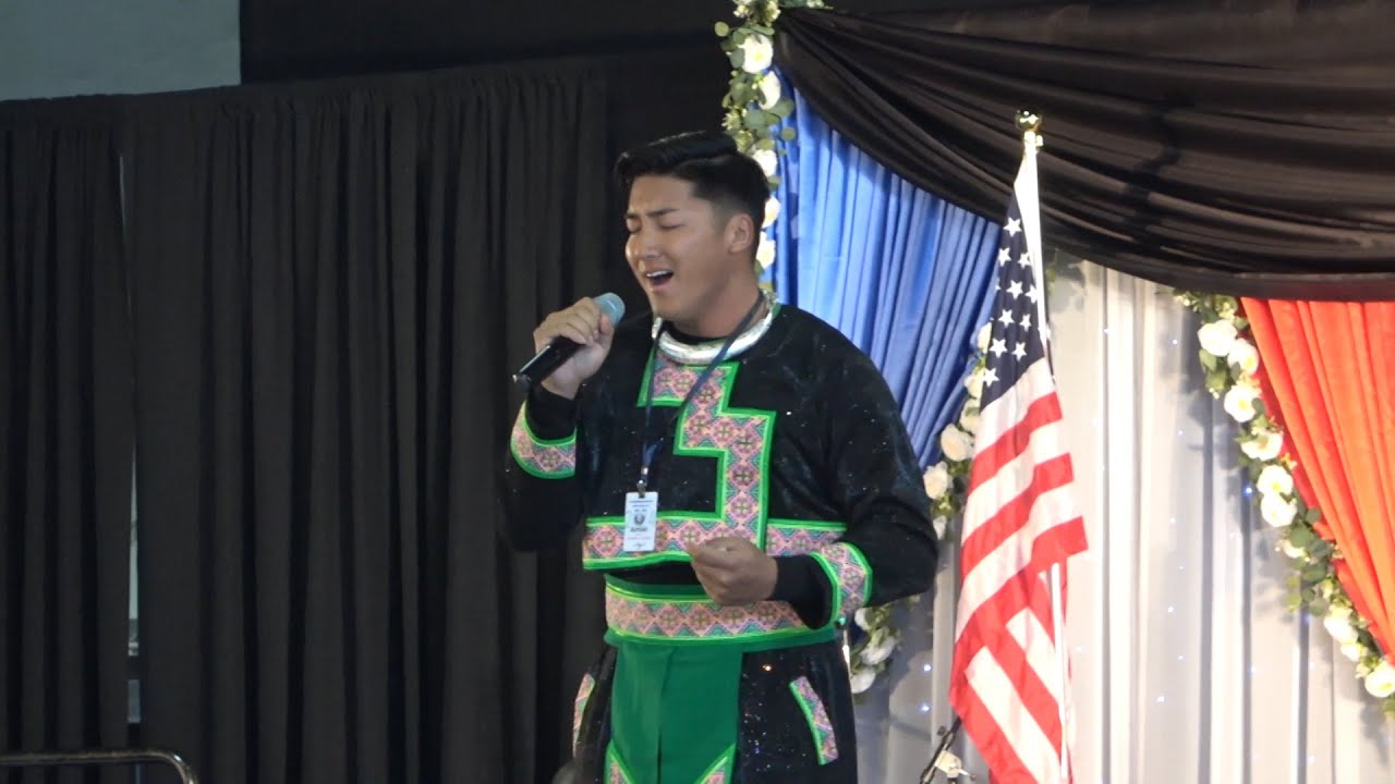 Sacramento Hmong New Year Anthony Moua Song