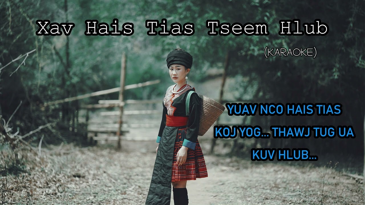 Tseem Xav Hais Tias Hlub  |  R-Lin Thoj  |  KARAOKE