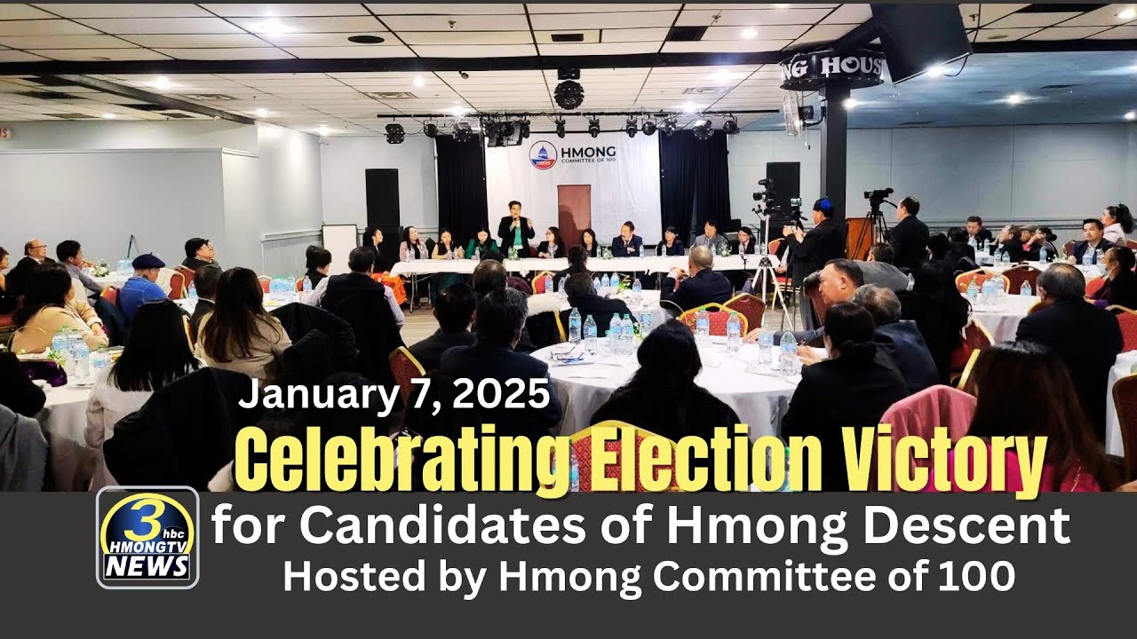 3HMONGTV | Celebration of Election Victory for Candidates of Hmong Descent.