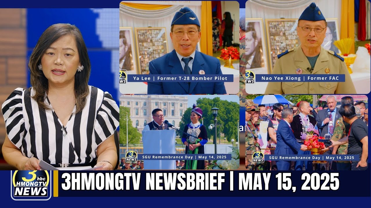 3HMONGTV Newsbrief | SGU Remembrance Day, celebrating 50 years of  Hmong resettlement in America.