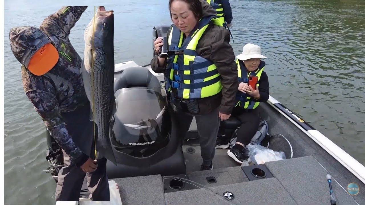Cought 35″ Striper and ReLease 5/3/25