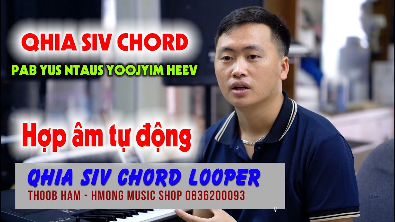 Qhia txog ib yam tseem ceeb ntawm SX920 thiab SX720 Chord Looper  Hợp Âm tự động