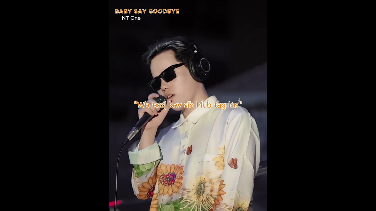 BABY SAY GOODBYE – NT ONE | Out now. Stream full version on my  channel. Thank you all