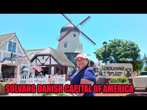 SOLVANG DANISH CAPITAL OF AMERICA. Travel film