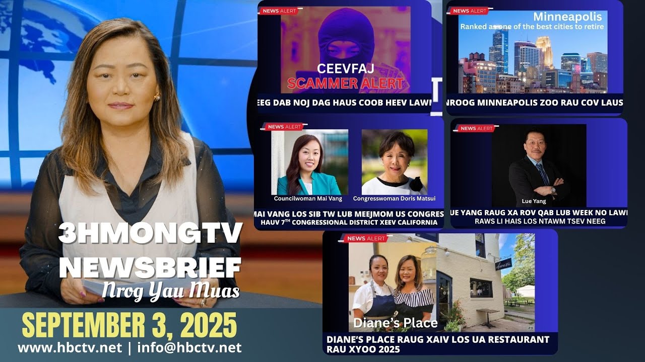 3HMONGTV Newsbrief | September 3, 2025.