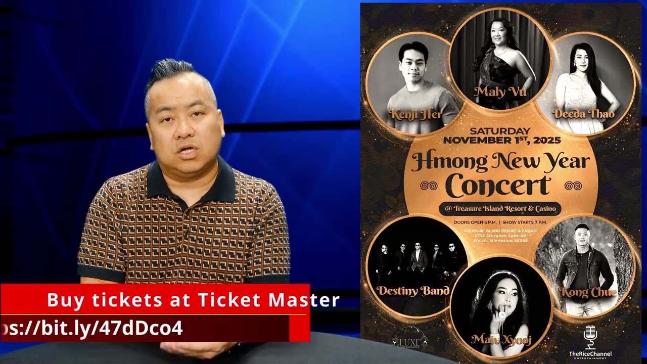 🔴First ever Hmong New Year Concert at Treasure Island – November  1, 2025.