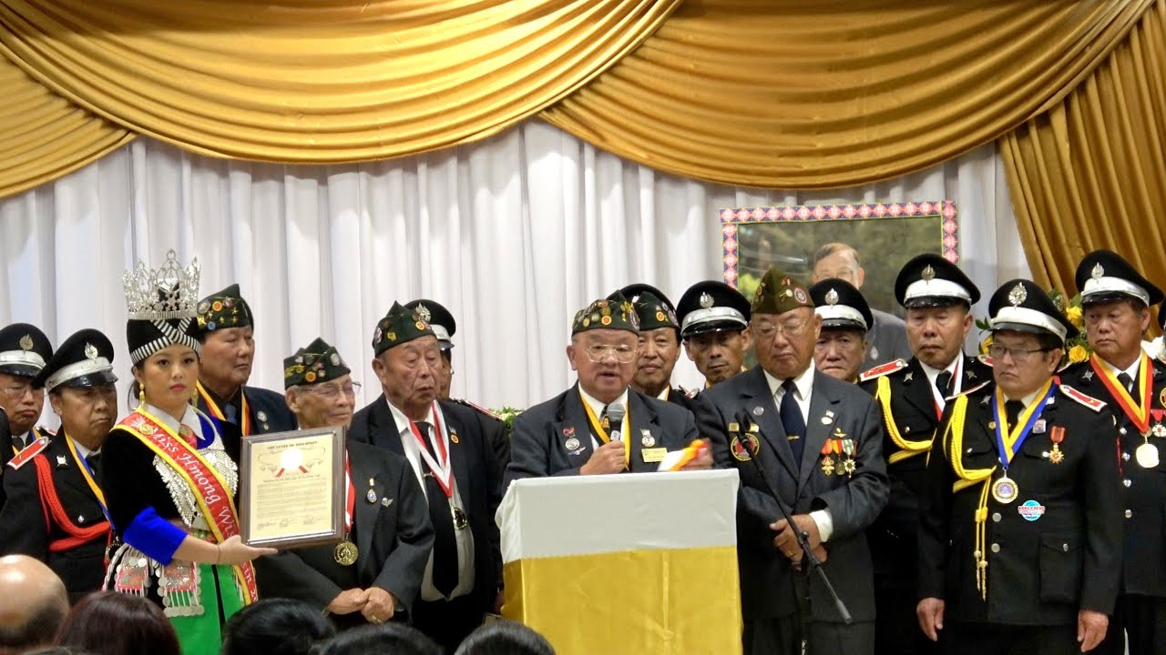 Lt. Nao Shoua Xiong President Of Wisconsin Lao Veterans // Pathan WachongVang Funeral 10-11-2025