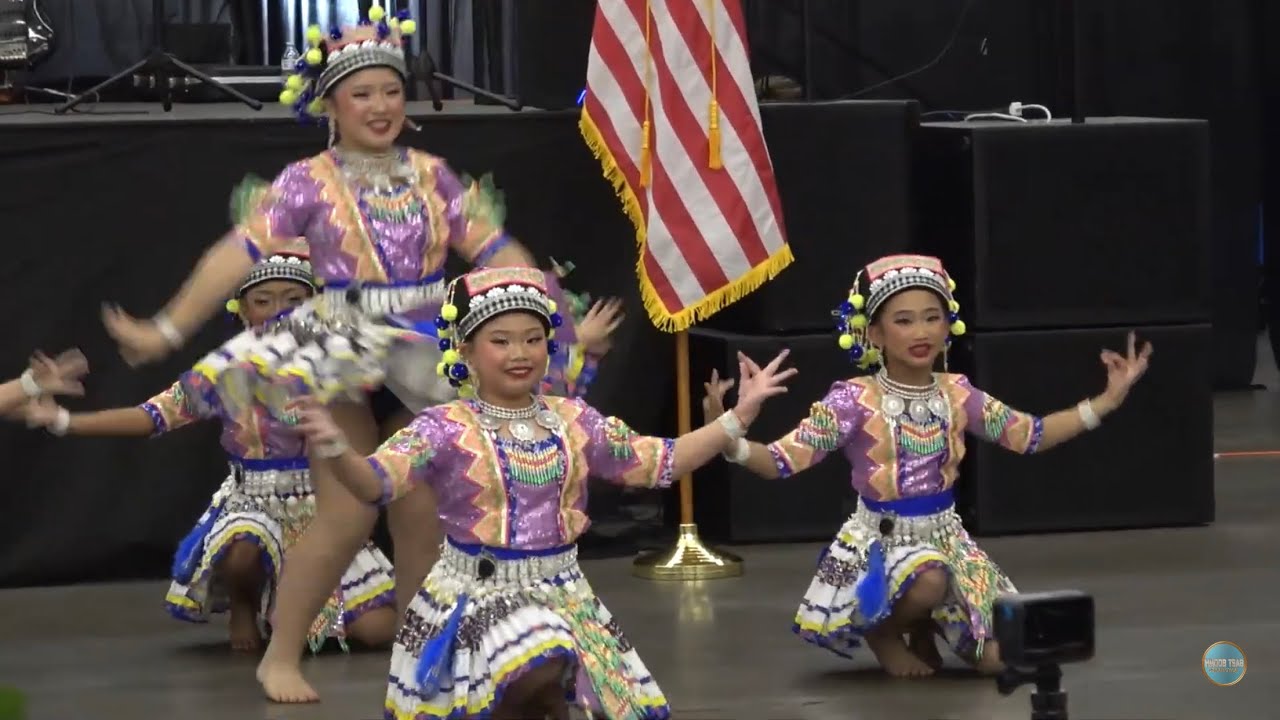 Stockton Hmong New Year 2025 26 Dance Junior Group  Nkauj Sawm Yeej