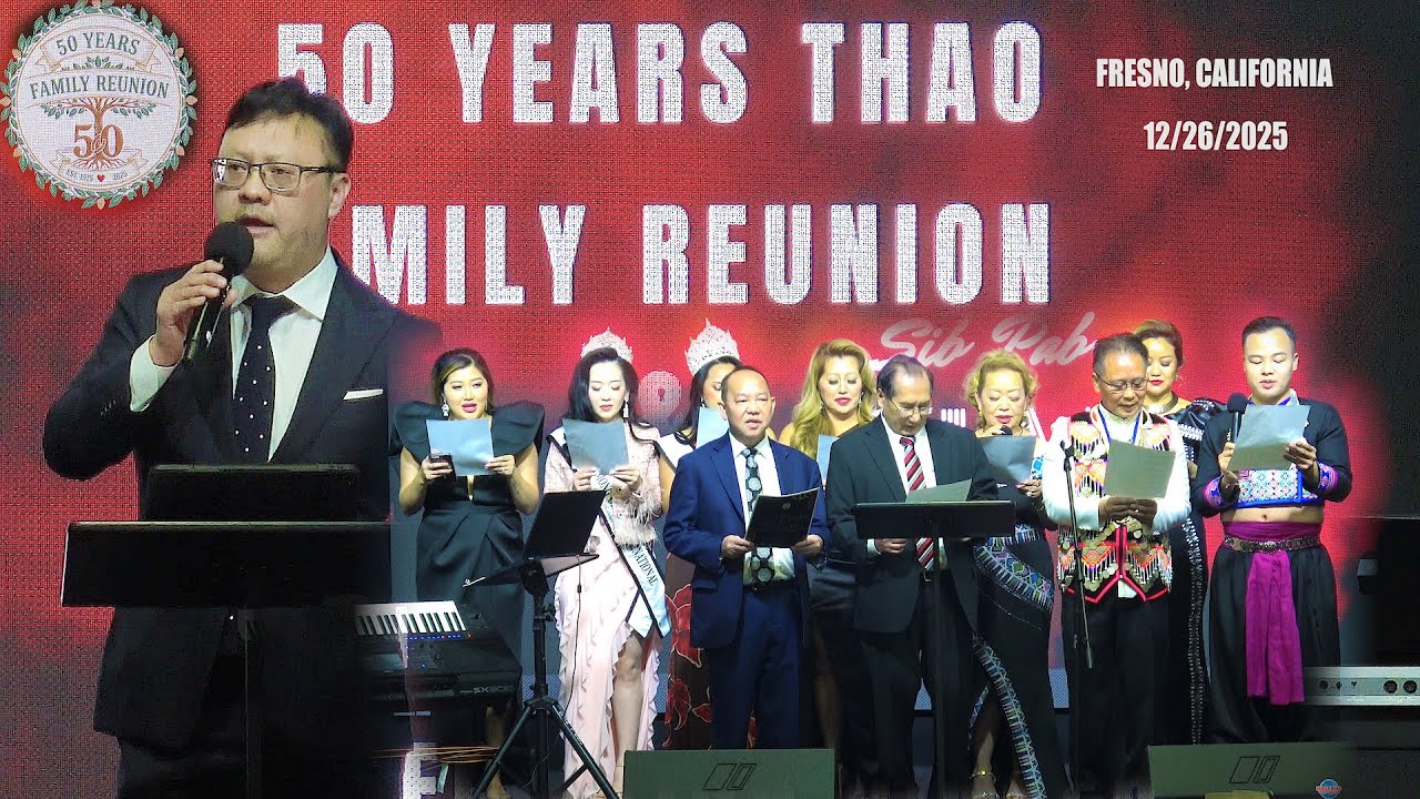 THAO’S FAMILY 50 YEARS IN AMERICA REUNION FRESNO CALIFORNIA  12/26/2025