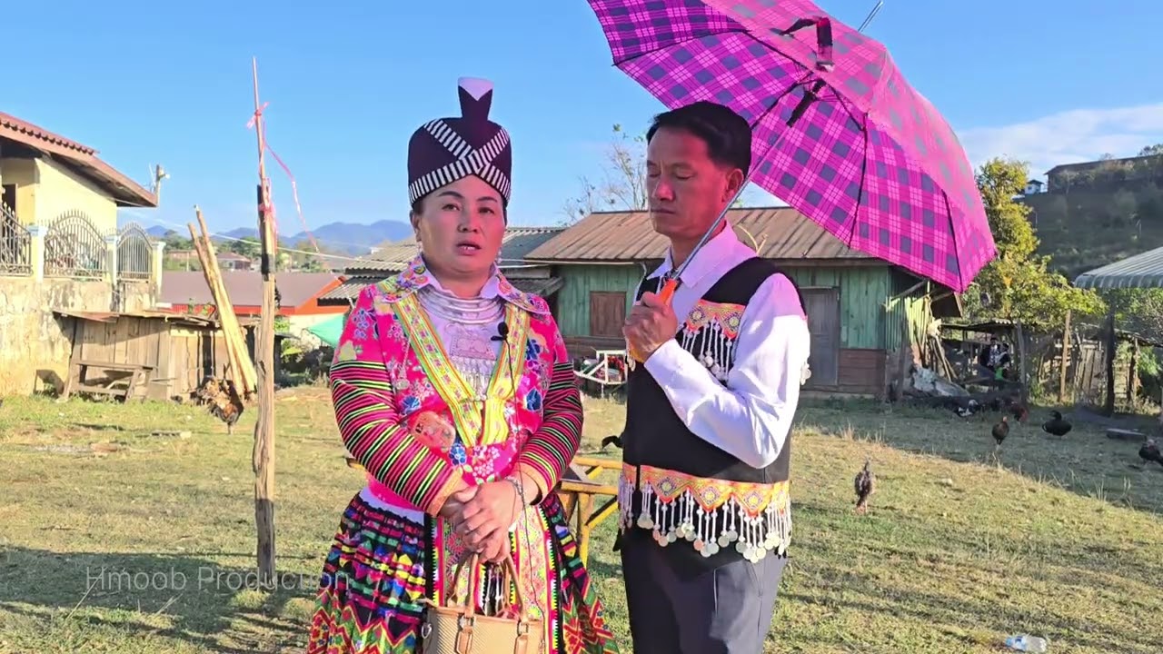 Yias Thoj thiab Nkauj kiab Lis Kwv Txhiaj nkauj nraug tsis sib tau  cia ua dab neeg saum huab cua