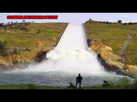 A MUST SEE’ CALIFORNIA SPECTACULAR SPILLWAY.
