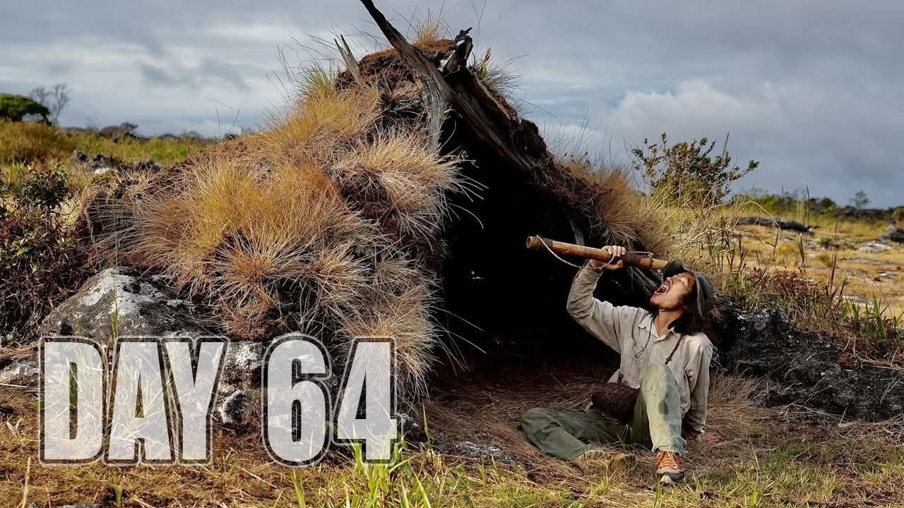 เอาชีวิตรอด DAY 64  การเลือกทำเลสร้างที่พักในพื้นที่ยอดเขาสูง…!!  [ โจโฉ ]