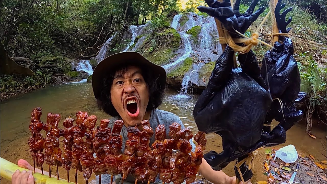 ใช้ชีวิตในป่า  บรรยากาศดีๆ …..[ โจโฉ ]