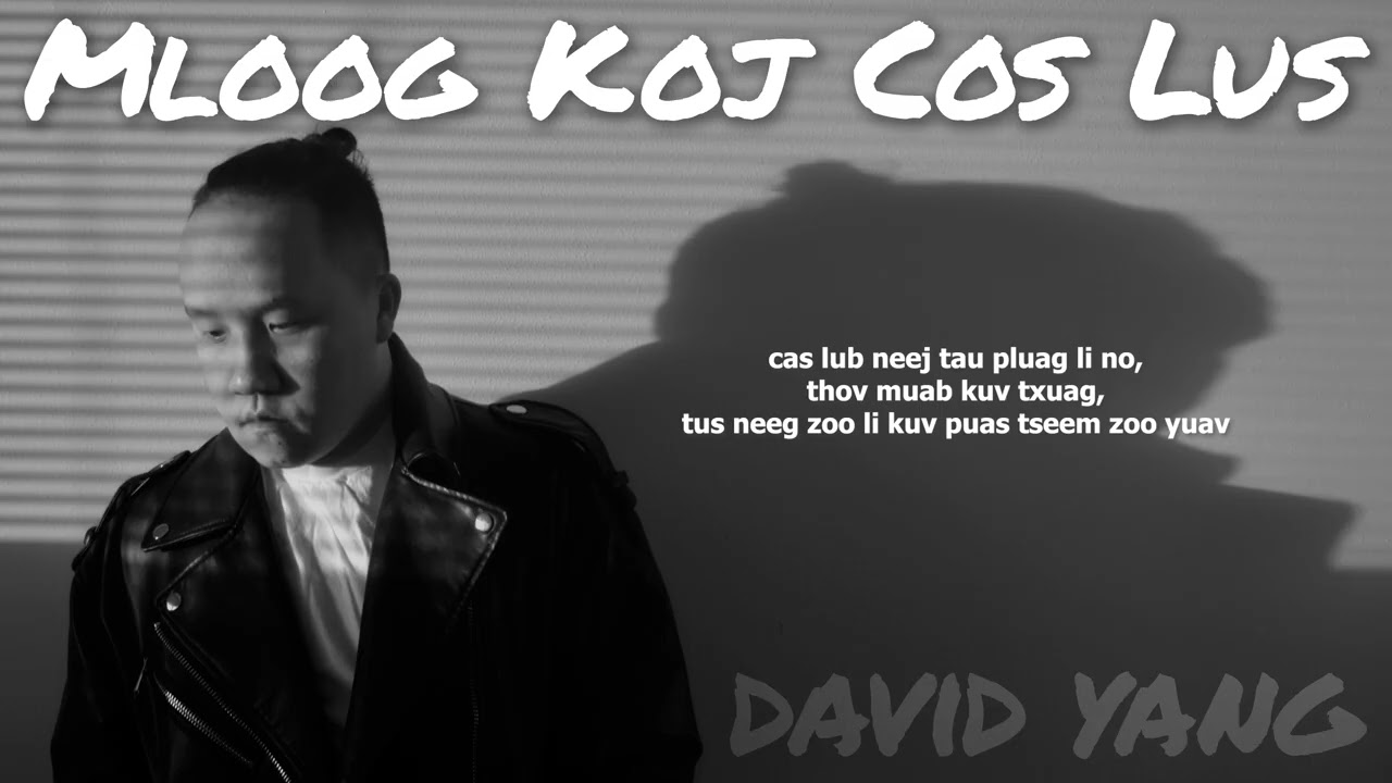 Mloog Koj Cos Lus – David Yang (Official Lyrics Video)