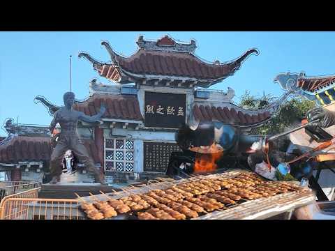 Chinese New Year Food Court in China Town LA