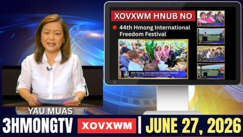 🔴3HMONGTV NEWS | June 27, 2026 – Xovxwm tshaj tawm hnub no hauv xeev Minnesota.