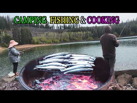 FISHING, CAMPING, COOKING & EAT