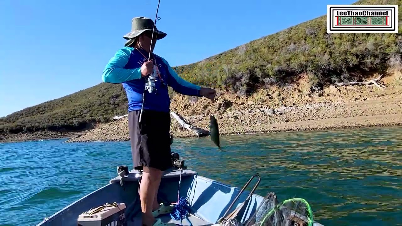 Camping, Fishing and cooking
