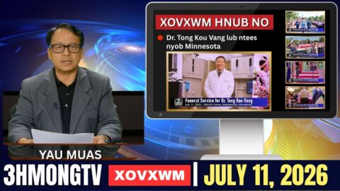 🔴3HMONGTV NEWS | July 11, 2026 – Xovxwm tshaj tawm hnub no hauv xeev Minnesota.