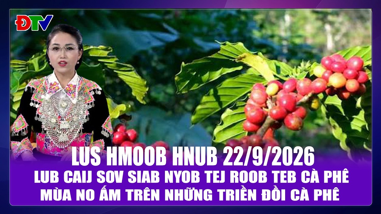 Lub caij sov siab nyob tej roob teb cà phê | Xov tooj cua lus  Hmoob Dien Bien 22-9-2026